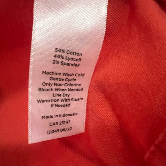 Talbots Cotton Twill Field Utility Jacket | Size Small Petite - Picture 7 of 10